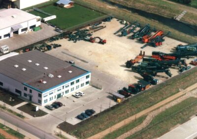 Historisches Bild des Hauptsitzes der C. Christophel GmbH in Lübeck im Jahr 1995