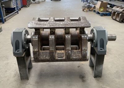 Werkstattservice für den Betreiber von Aufbereitungstechnik Rotor Prallbrecher
