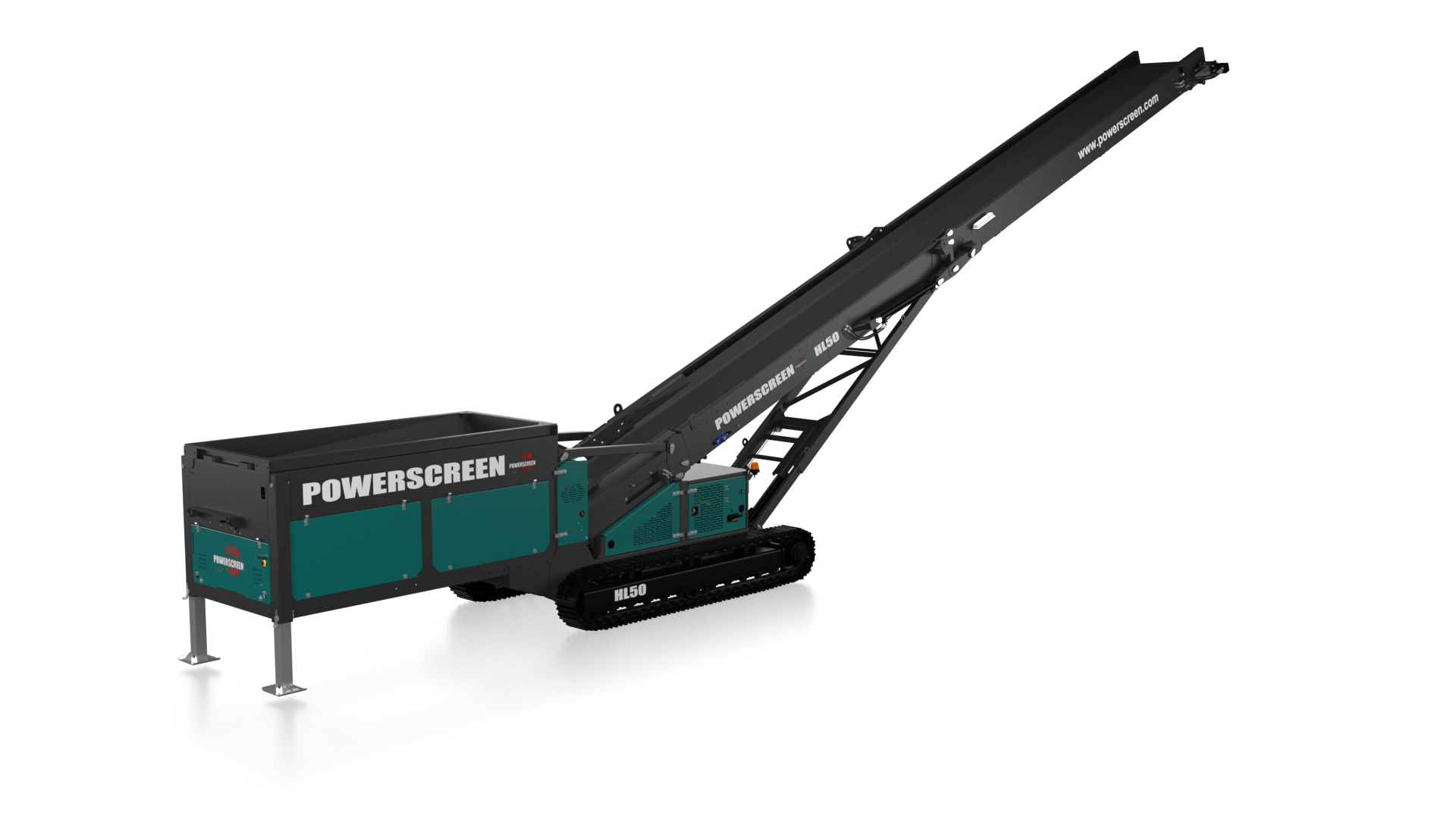 Powerscreen HL 50 Trichterförderband Umschlagtechnik (3)