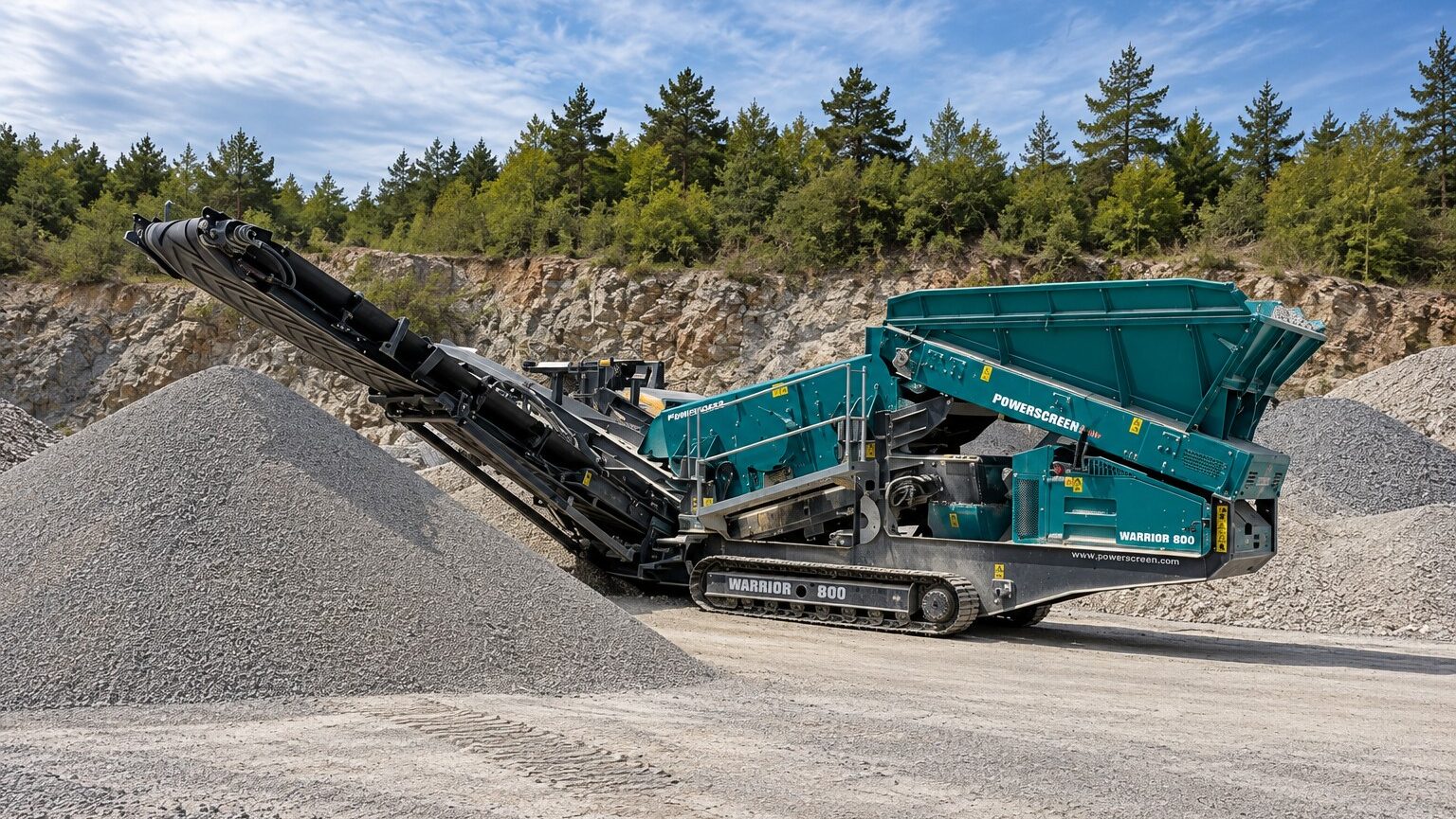 Gebrauchtmaschine Powerscreen Warrior 800